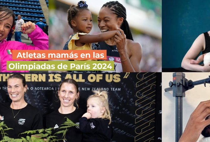 Atletas mamás en las Olimpiadas de París 2024